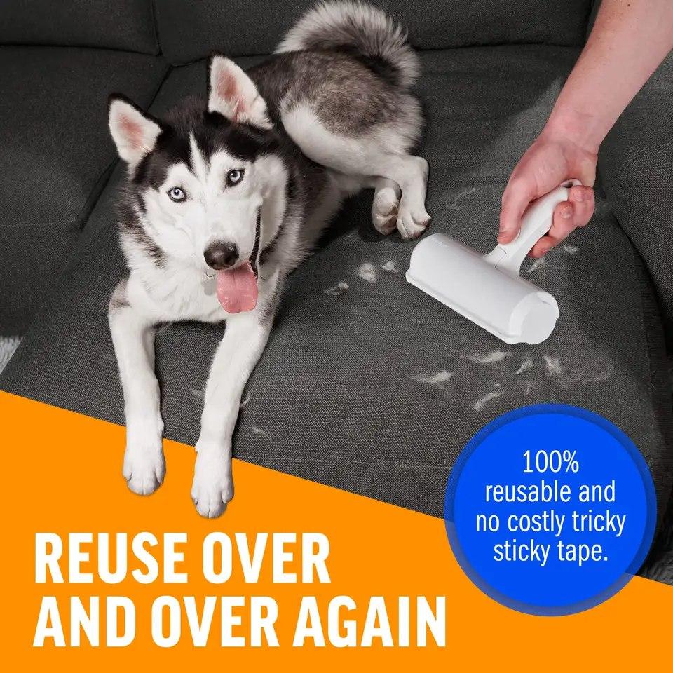 Whiz: Reusable Pet Hair Cleaner for Effortless Fur Removal from Clothes, Furniture, Carpets & More