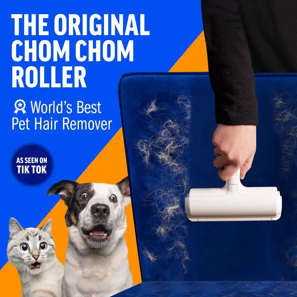Whiz: Reusable Pet Hair Cleaner for Effortless Fur Removal from Clothes, Furniture, Carpets & More