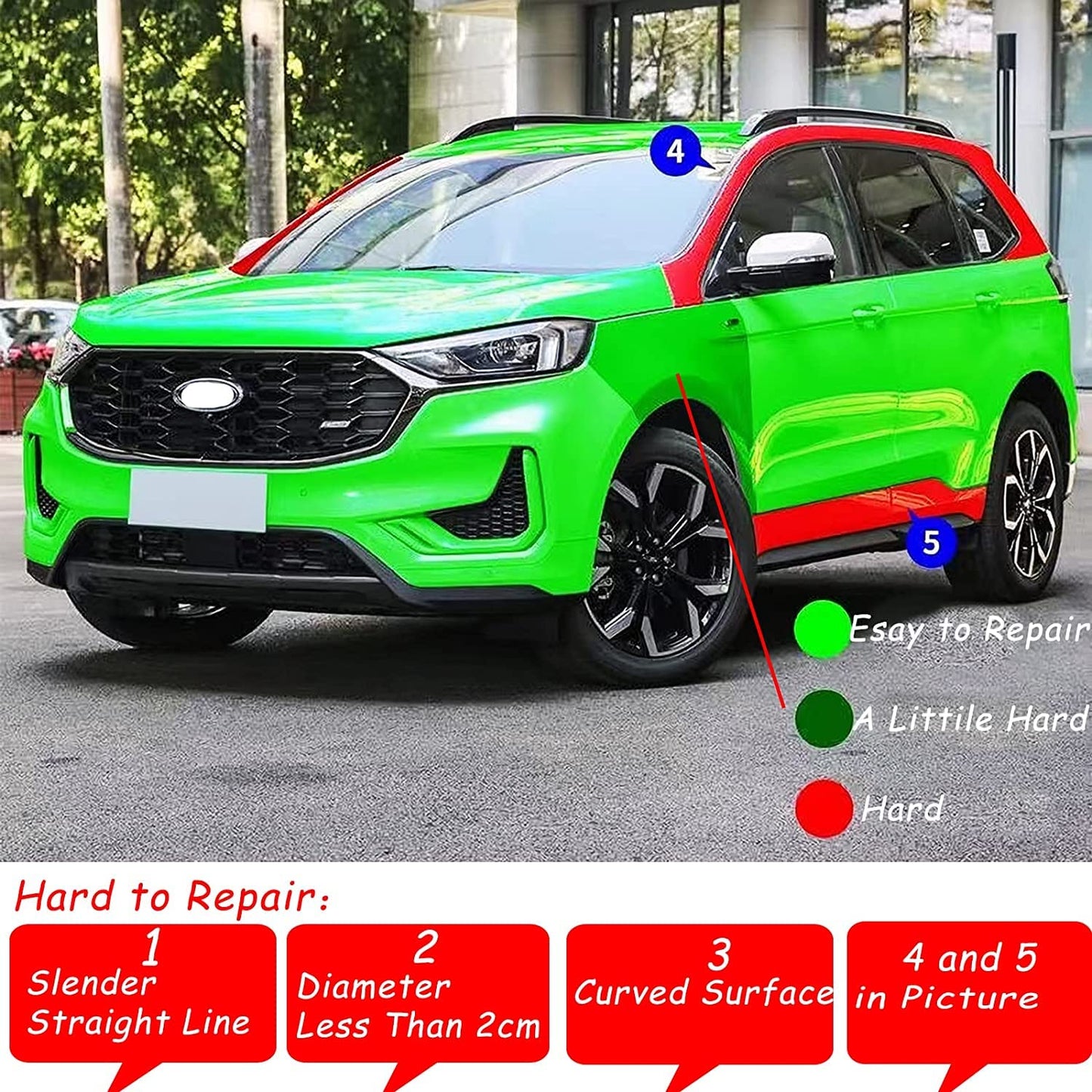 DentMaster:Heavy-Duty Car Dent Remover with Powerful Suction Cup for Auto Body Repair, Tiles & Mirror Lifting