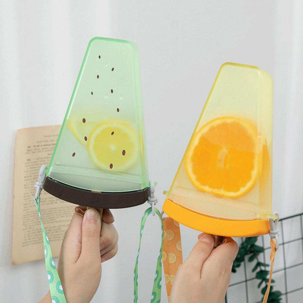 FruitChill: Aesthetic Watermelon Sipper Bottle with Straw & Adjustable Strap – Portable & BPA-Free for Travel & Daily Use