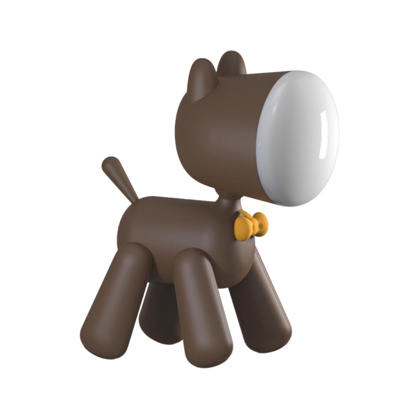 TailWag: Adorable Puppy Table Lamp with USB Rechargeable LED & Foldable Design for Kids' Room & Nursery Décor