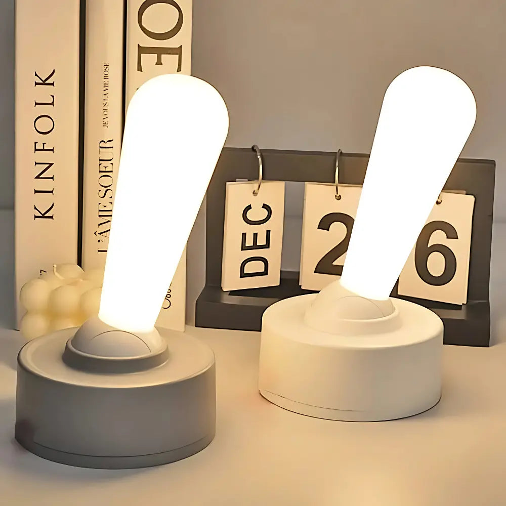 Arcade: Retro Joystick Inspired Silicon Tactile Lever Lamp with Wall Mount for Gamers & Streamers