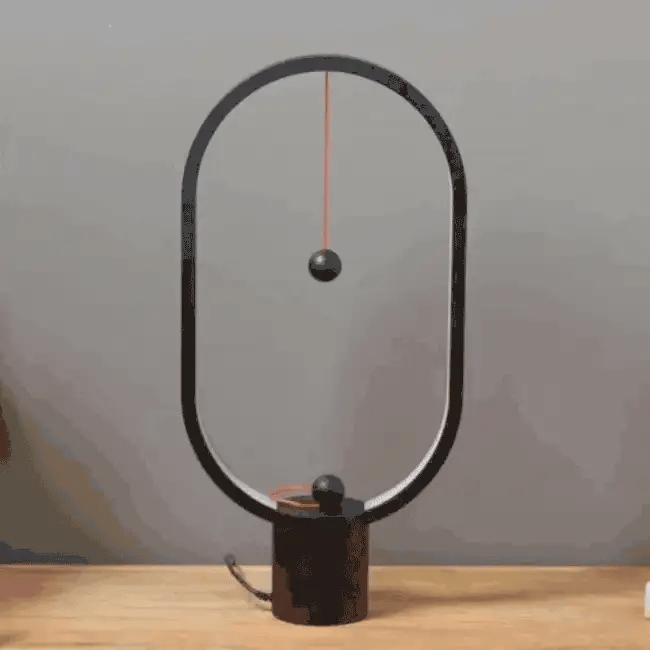 Levilight: Hovering Halo Lamp with Magnetic Mid-Air Switch, Touch Control & Warm LED Glow for Home, Office & Bedside Décor