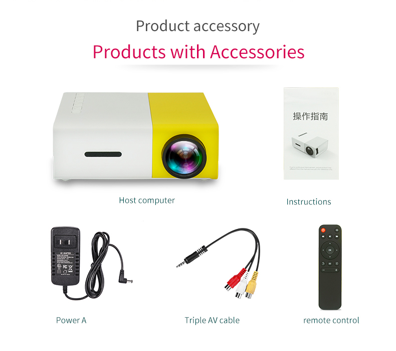 PixoBeam: Mini Portable HDMI Projector with Adjustable Display, 1080P Support & Remote Control for Home & Outdoor Entertainment