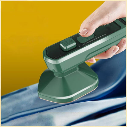PressPal: Portable Mini Travel Iron & Steamer with Dry & Wet Pressing for Clothes – 150W Compact Design for Home & Outings