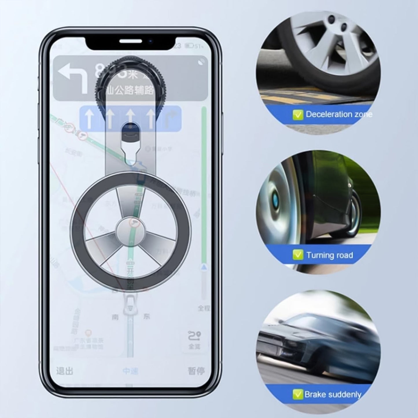 SuperMag: 360° Rotatable MagSafe Air Vent Phone Holder with Strong Magnetic Grip & Multi-Angle Adjustability