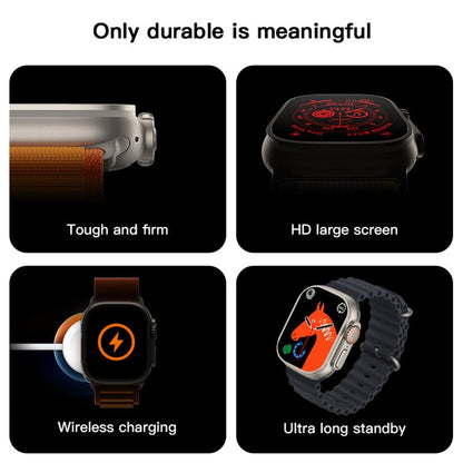ApexX: 1.99" Affordable Bluetooth Calling Smartwatch with Magnetic Wireless Charging
