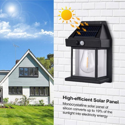 EcoGlow: Solar-Powered Motion Sensor LED Bulb with Auto Charging & Dusk-to-Dawn Lighting for Outdoor, Patio & Garden