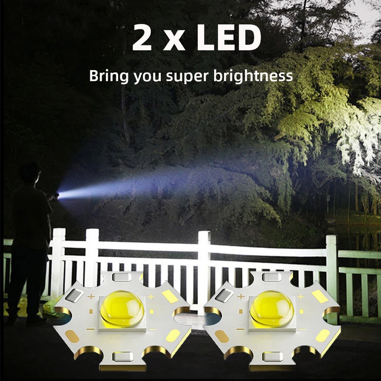 PowerLite: Mini Portable Power Bank with Built-In LED Flashlight for On-the-Go Charging & Emergency Lighting