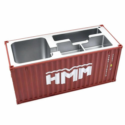 CargoHolder: Shipping Container Pen & Card Holder – Unique Desk Organizer & Business Gift for Office & Home Décor