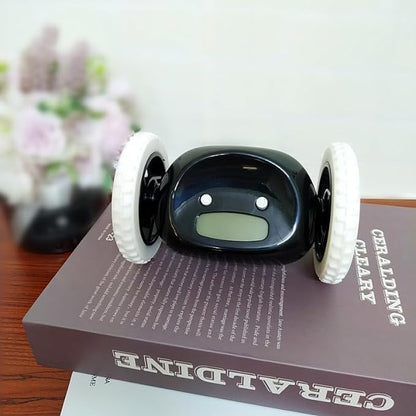 Clocky: The Runaway Alarm Clock – Fun & Cute Rolling Alarm for Heavy Sleepers with Loud Snooze & LED Display