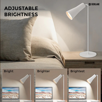Magneto: Premium Versatile Magnetic LED Lamp with 3 Attachments, Adjustable Brightness & USB-C Rechargeable Battery