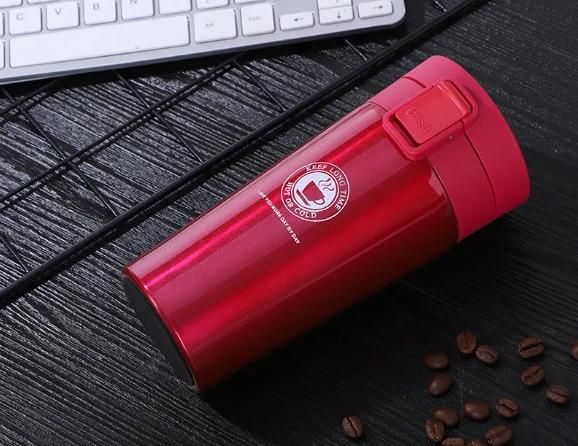 ThermaSip: Double-Wall Insulated Travel Mug (380ml) for Hot & Cold Drinks – Perfect for Coffee, Tea & On-the-Go Use