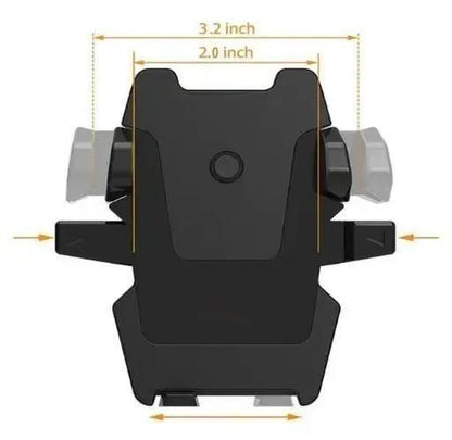 Revolex: 360° Rotating Car Dashboard Mobile Holder with Strong Suction Cup & Quick Release Button