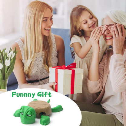 Turtini: Funny Turtle Cup Holder & Coaster, Popping Drink Tortoise Coaster for Table, Desk & Bar Decor