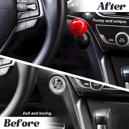 JoyStick: Arcade Push Start Button Cover with Joystick Design for Car Engine Ignition Protection & Decoration