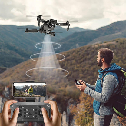 SkyMaster: Dual-Camera Foldable Drone with WiFi FPV, Wide-Angle Lens & Live Video Streaming