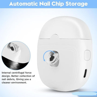 ClipEase: Rechargeable Electric Nail Clipper – Automatic & Cordless Nail Trimmer for Kids, Elderly & Easy Grooming