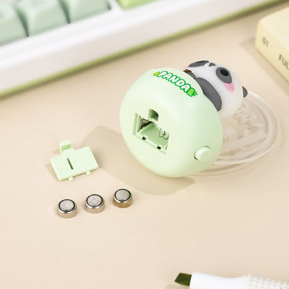 Bamboo: Panda LED Night Light with Rechargeable Battery, Soft Ambient Glow & Touch Control, Cute Bedside Lamp for Kids' Room & Nursery Décor