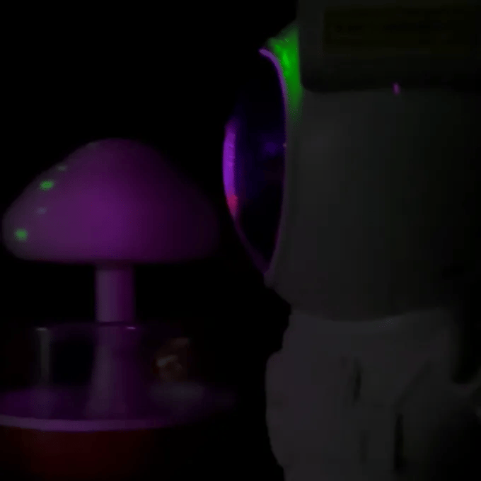 AstroBoy: Galaxy Aura Laser Stars Cosmos Projector USB Powered with Timer & Remote Ambient Night Light & Lamp