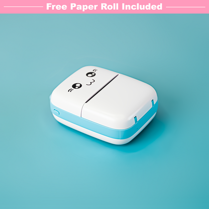MiniPrint: Portable Bluetooth Thermal Printer with Ink-Free Printing for Labels, Photos & Notes (Android & iOS Compatible)