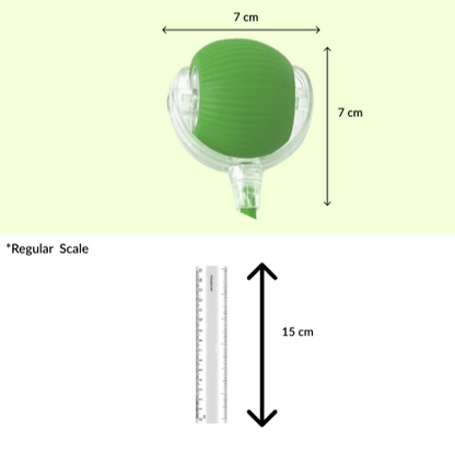 Rollie: Motion Ball for Cats & Dogs, Self-Rotating Rechargeable Pet Toy with Auto Rolling Action & Light-Up Surface for Indoor Play & Chase