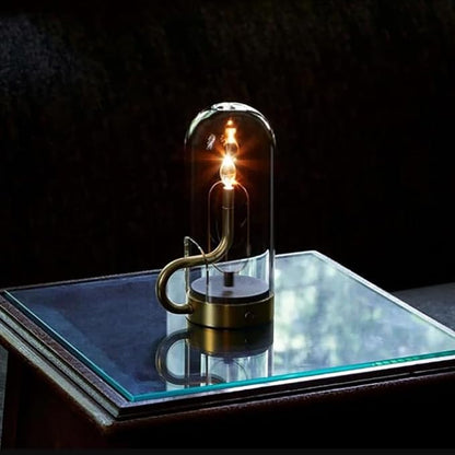 MagGlow: Rechargeable Magnetic Swing Atmosphere Lamp with USB Charging for Bedroom, Bedside & Home Décor